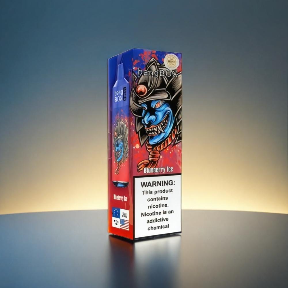 Bang Box 12000 Puffs 23ML 650mAh TYPE-C 5% ブルーアイス ジャパン まとめ買い