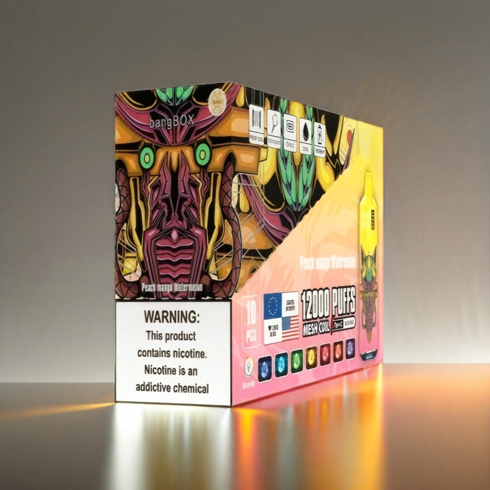Bang Box 12000 Puffs 23ML 650mAh TYPE-C ジャパン まとめ買い