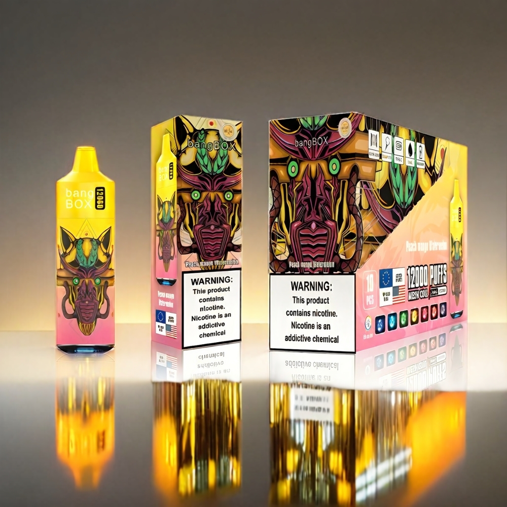 Bang Box 12000 Puffs 23ML 650mAh TYPE-C ジャパン まとめ買い