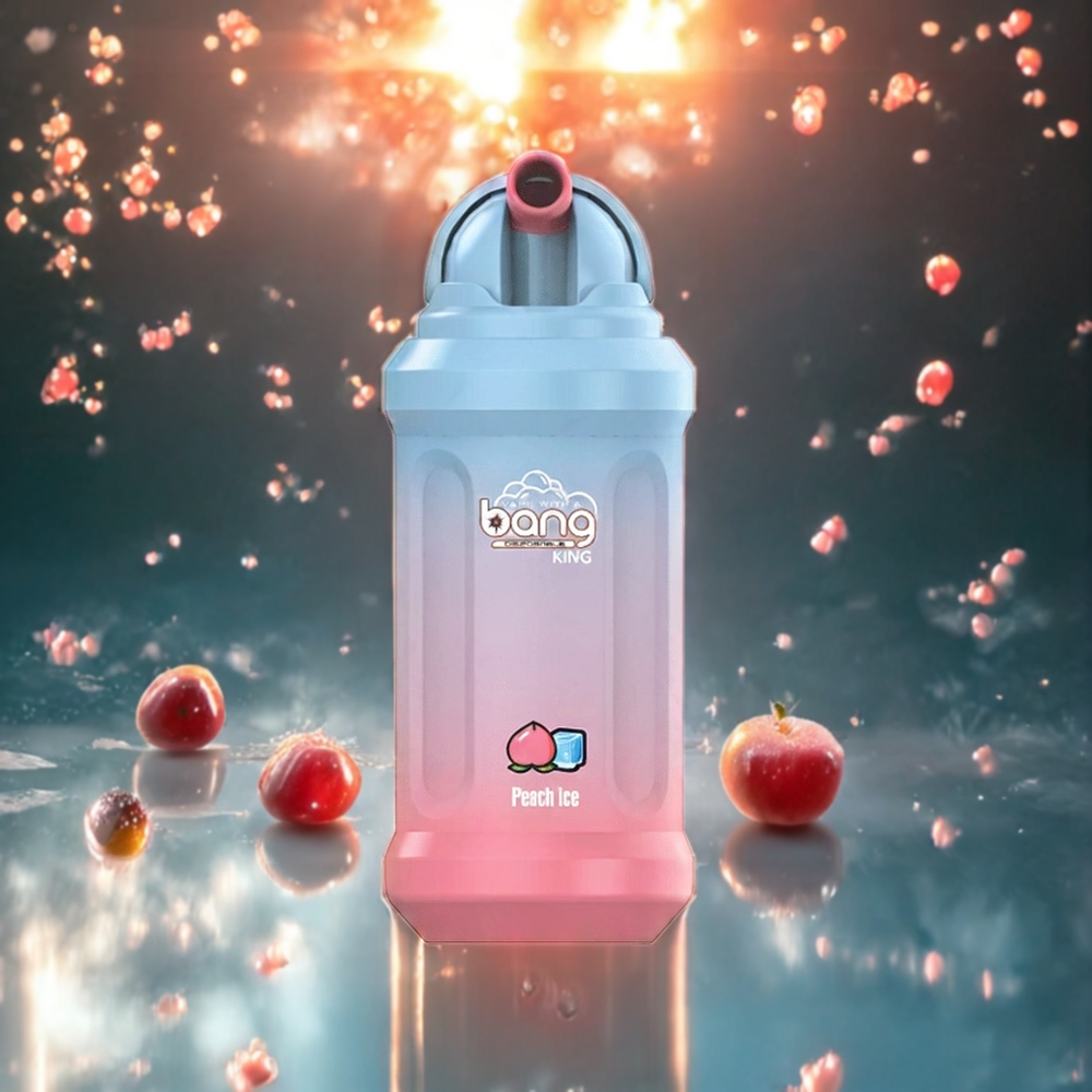 Bang King 12000パフ ピーチアイス ジャパン まとめ買い 23ml 650mAh メッシュコイル1.2Ω