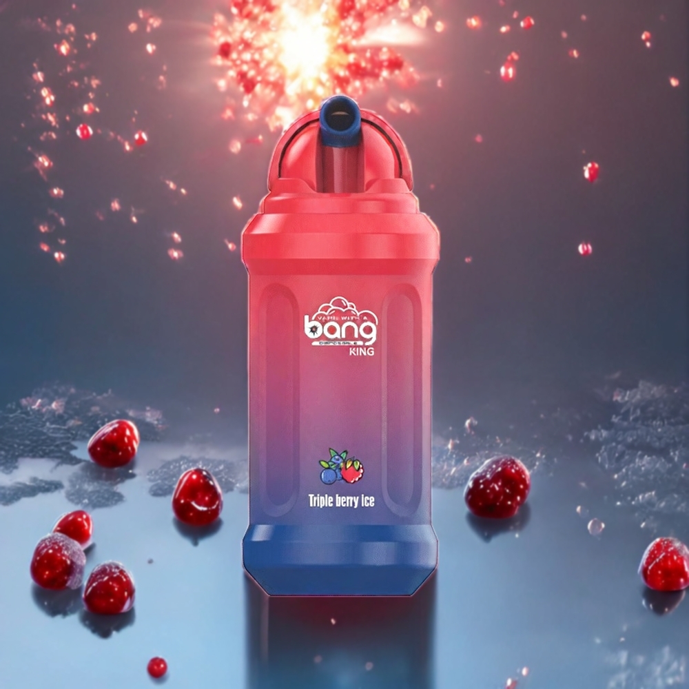 Bang King 12000パフス トリプルベリーアイス 23ml 650mAh 1.2オーム ジャパン まとめ買い