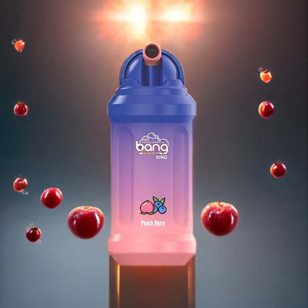 Bang King 12000パフス ピーチベリー ジャパン まとめ買い 650mAh 23ml メッシュコイル