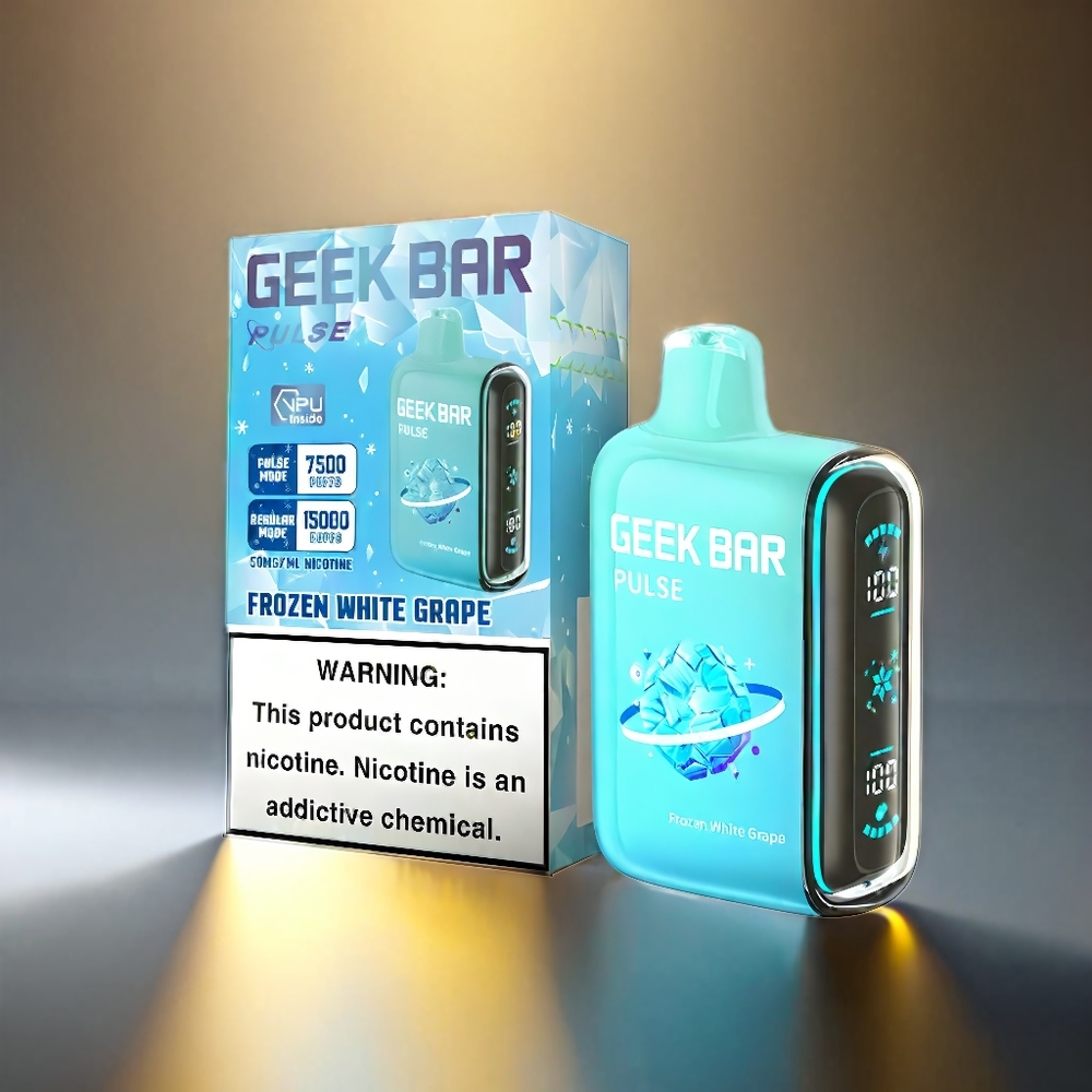 Geek Bar Pulse 15000ヒット 16ML 5% 650mAh USB Type-C フローズン ジャパン まとめ買い