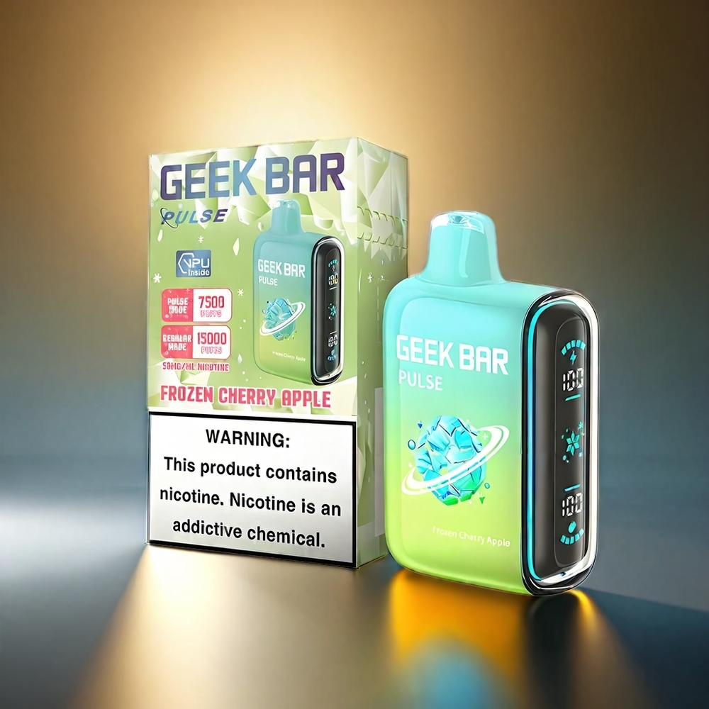 Geek Bar Pulse 15000ヒット 16ML 5% 650mAh USB Type-C フローズン ジャパン まとめ買い