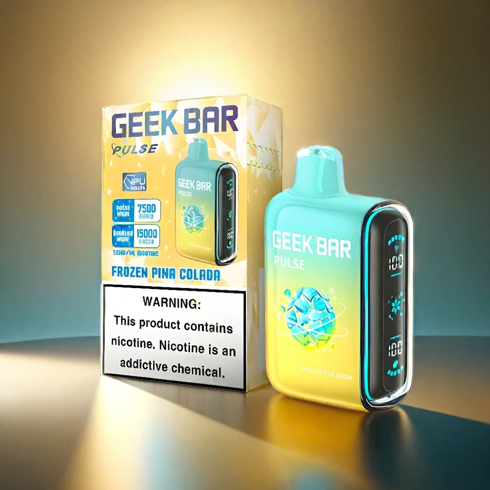 Geek Bar Pulse 15000ヒット 16ML 5% 650mAh USB Type-C フローズン ジャパン まとめ買い