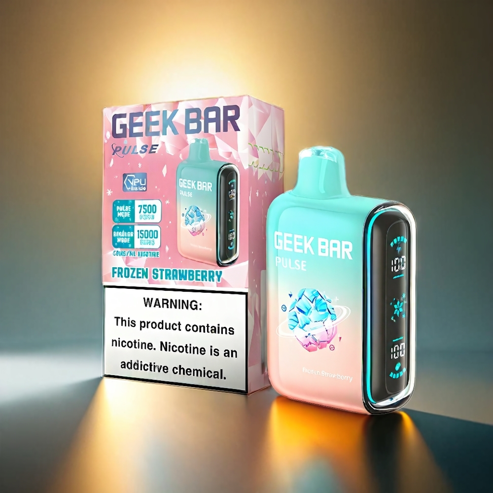 Geek Bar Pulse 15000ヒット 16ML 5% 650mAh USB Type-C フローズン ジャパン まとめ買い