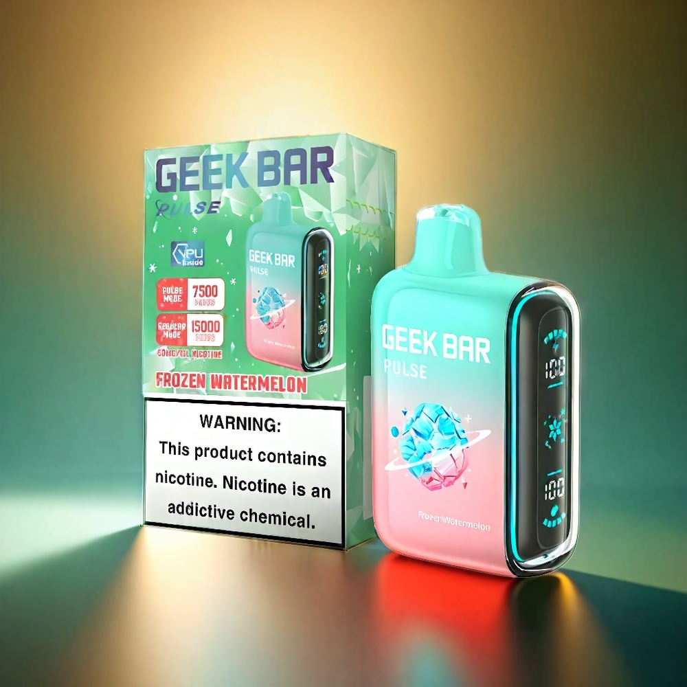 Geek Bar Pulse 15000ヒット 16ML 5% 650mAh USB Type-C フローズン ジャパン まとめ買い