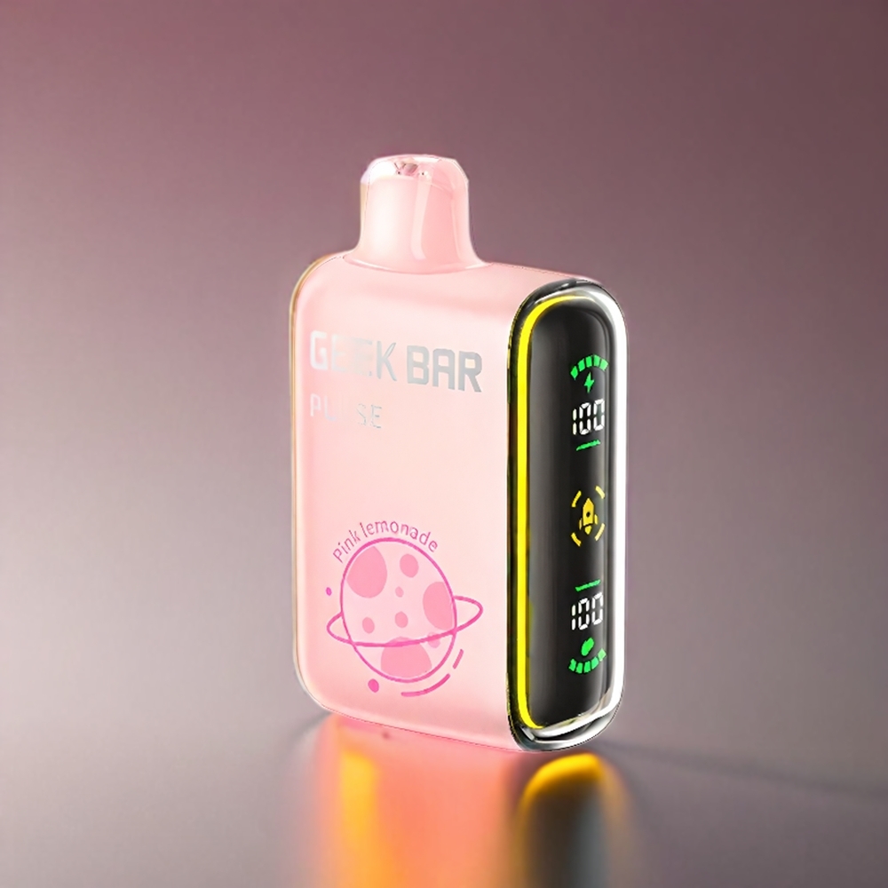 Geek Bar Pulse 15000パフ 16ML 5% 空気流量調整 650mAh USB Type-C ジャパン まとめ買い