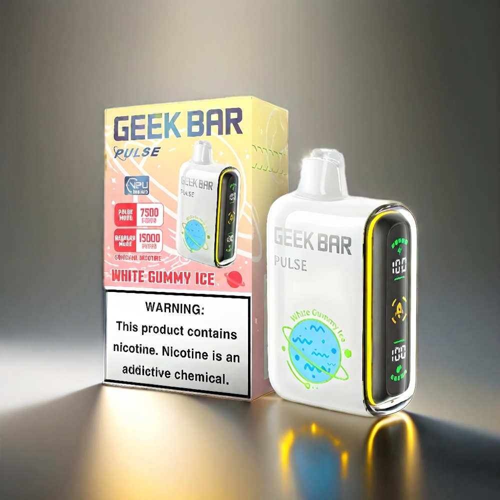 Geek Bar Pulse 15000パフ 16ML 5% 空気流量調整 650mAh USB Type-C ジャパン まとめ買い