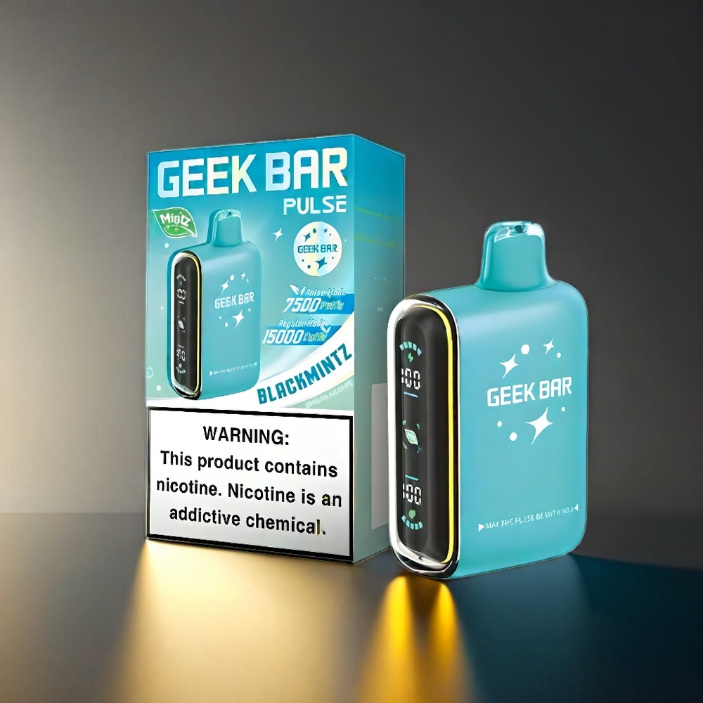 Geek Bar Pulse 15000ヒット 16ML 5% 650mAh ミント ジャパン まとめ買い
