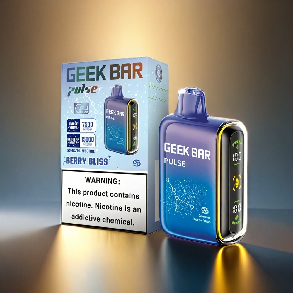 Geek Bar Pulse 15000 Puffs 16ML 5% 650mAh USB Type-C ジャパン まとめ買い
