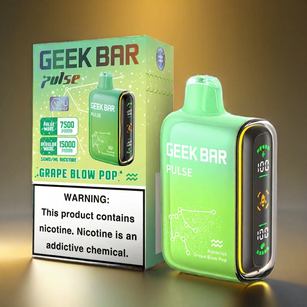 Geek Bar Pulse 15000 Puffs 16ML 5% 650mAh USB Type-C ジャパン まとめ買い