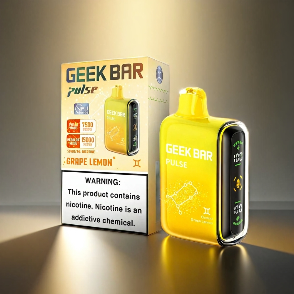 Geek Bar Pulse 15000 Puffs 16ML 5% 650mAh USB Type-C ジャパン まとめ買い