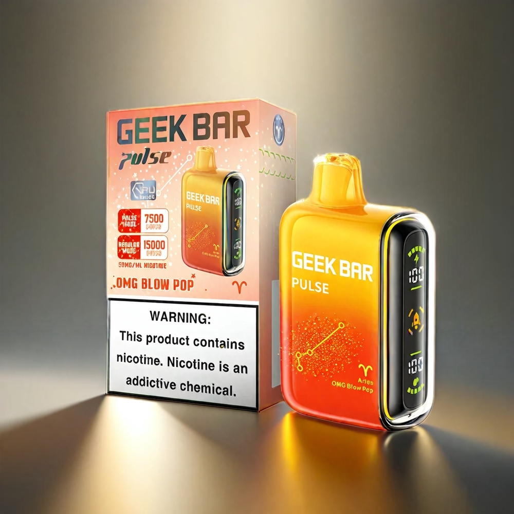 Geek Bar Pulse 15000 Puffs 16ML 5% 650mAh USB Type-C ジャパン まとめ買い