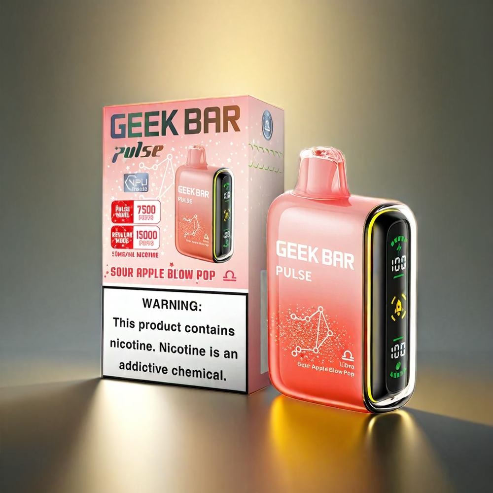 Geek Bar Pulse 15000 Puffs 16ML 5% 650mAh USB Type-C ジャパン まとめ買い