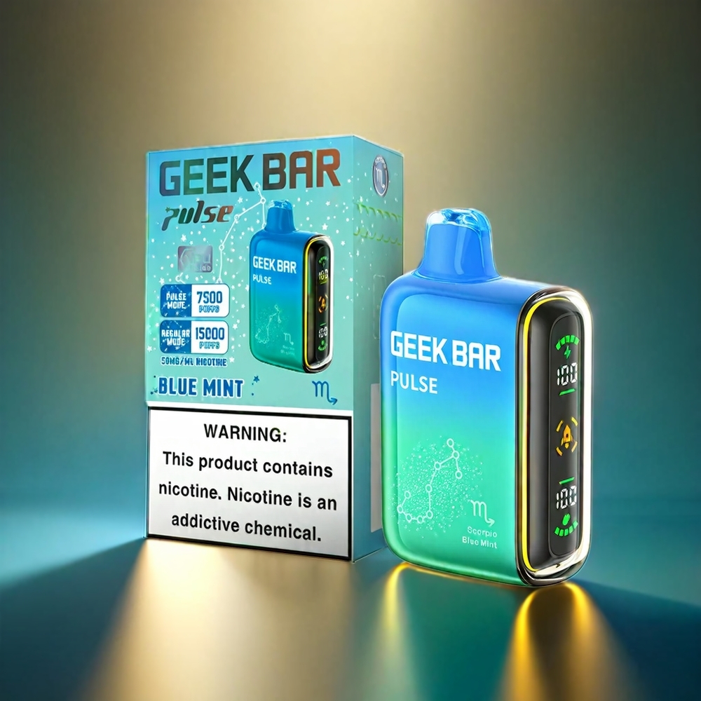 Geek Bar Pulse 15000 Puffs 16ML 5% 650mAh USB Type-C ジャパン まとめ買い
