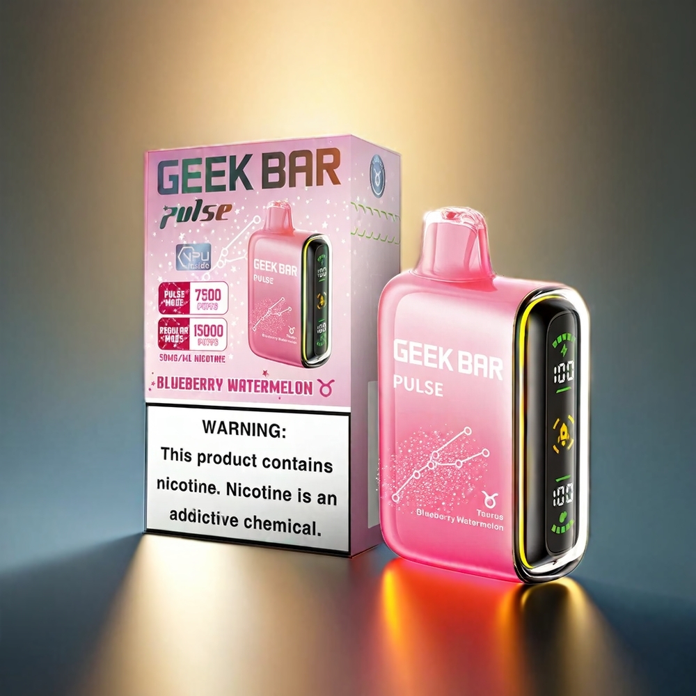 Geek Bar Pulse 15000 Puffs 16ML 5% 650mAh USB Type-C ジャパン まとめ買い