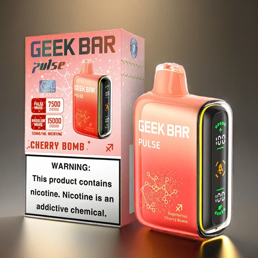 Geek Bar Pulse 15000 Puffs 16ML 5% 650mAh USB Type-C ジャパン まとめ買い