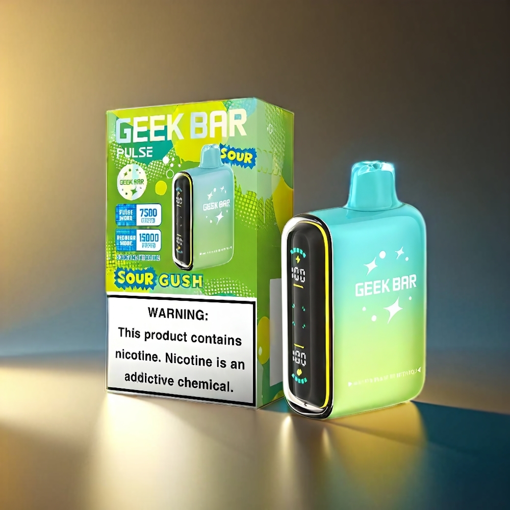 Geek Bar Pulse 15,000ヒット 16ML 5% 650mAh USB Type-C Sour ジャパン まとめ買い