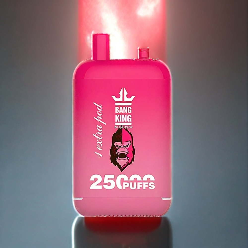 Bang King 25000パフデュアルポッドシステムストロベリーワーターメロンジャパンまとめ買い46ml650mAh