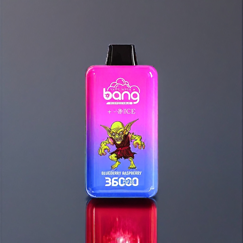 Bang 36000 Ice Level ブルーベリーレズベリー 36000パフ 36ml 850mAh ジャパン まとめ買い
