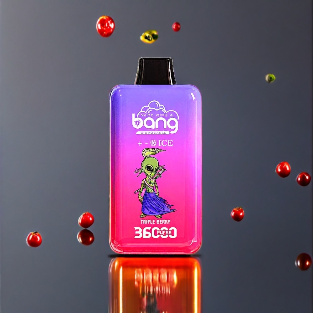 Bang 36000 Ice Level トリプルベリー ジャパン まとめ買い 36ml 850mAh 1.0Ohm