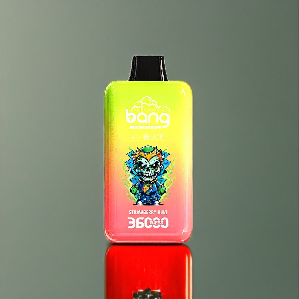 Bang 36000 Ice Level 36ml 850mAh ストロベリーキウイ ジャパン まとめ買い 5%メッシュコイル