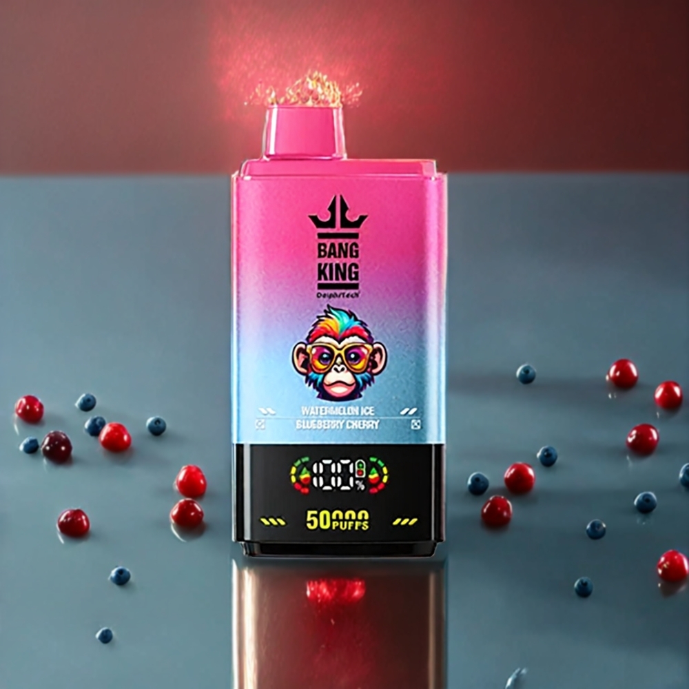 Bang King 50000 ジャパン まとめ買い ウォーターメロン ブルーベリー チェリー 50ml 850mAh 1.0メッシュコイル Type-C