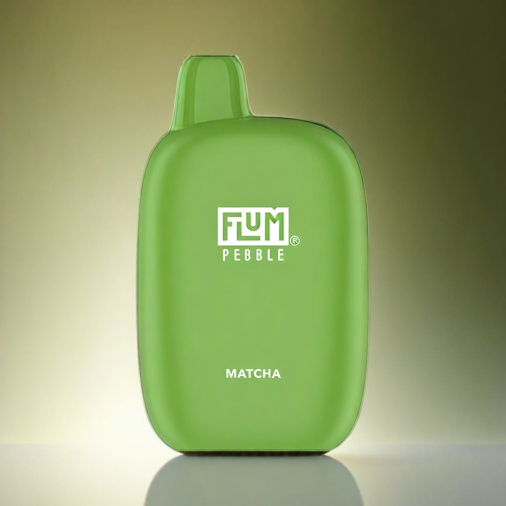 Flum Pebble 6000 10ml 5% 500mAh Mesh Coil Type-C 抹茶 ジャパン まとめ買い