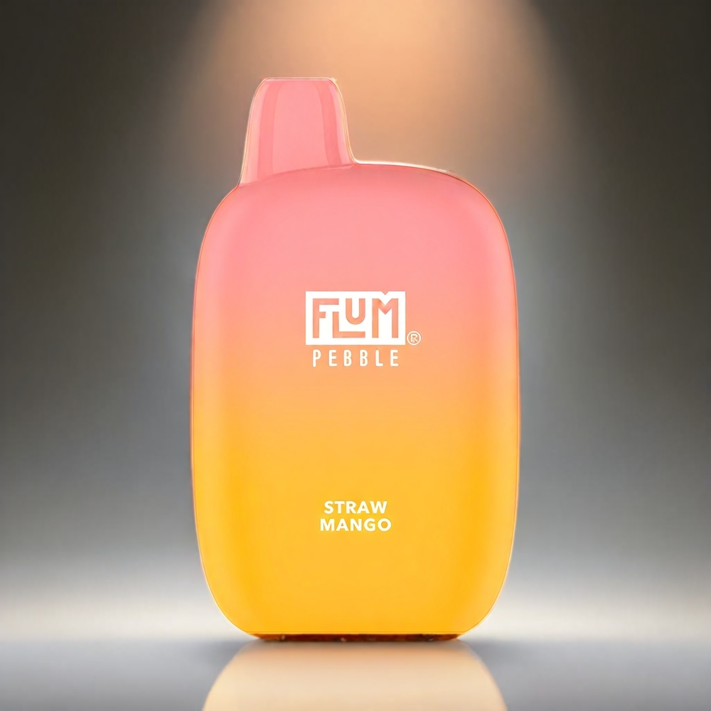 Flum Pebble 6000 10ml 5% 500mAh Mesh Type-C ストローマンゴ ジャパン まとめ買い