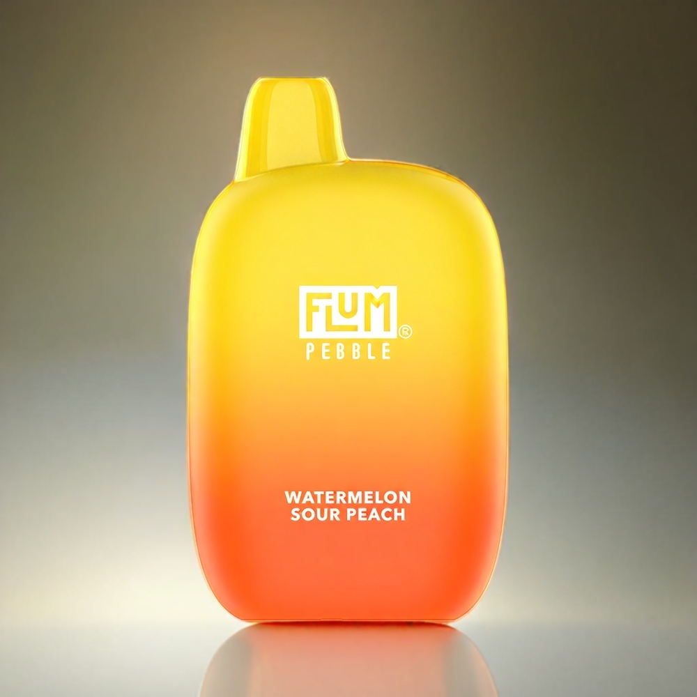 Flum Pebble 6000 10ml 5% 500mAh Mesh Type-C ウォーターメロンサワーピーチ ジャパン まとめ買い