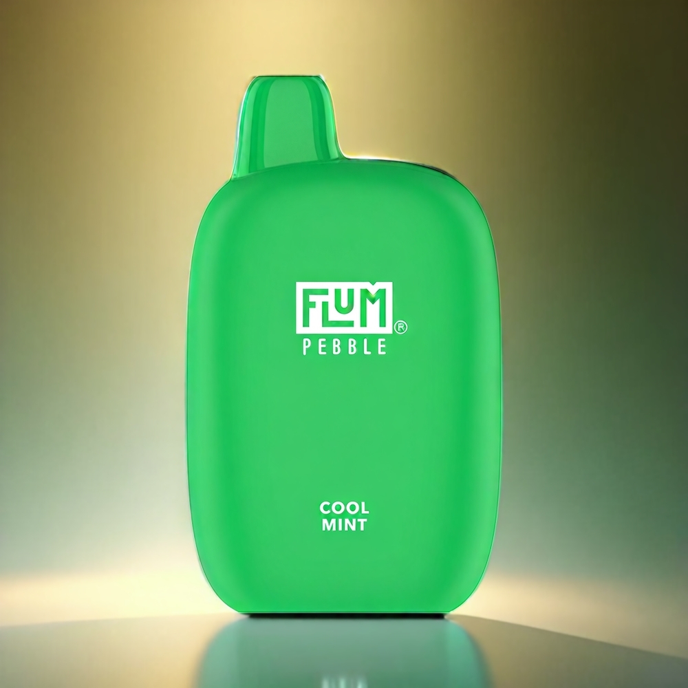 Flum Pebble 6000パフ 10ml 5% 500mAh メッシュコイル Type-C クールミント ジャパン まとめ買い