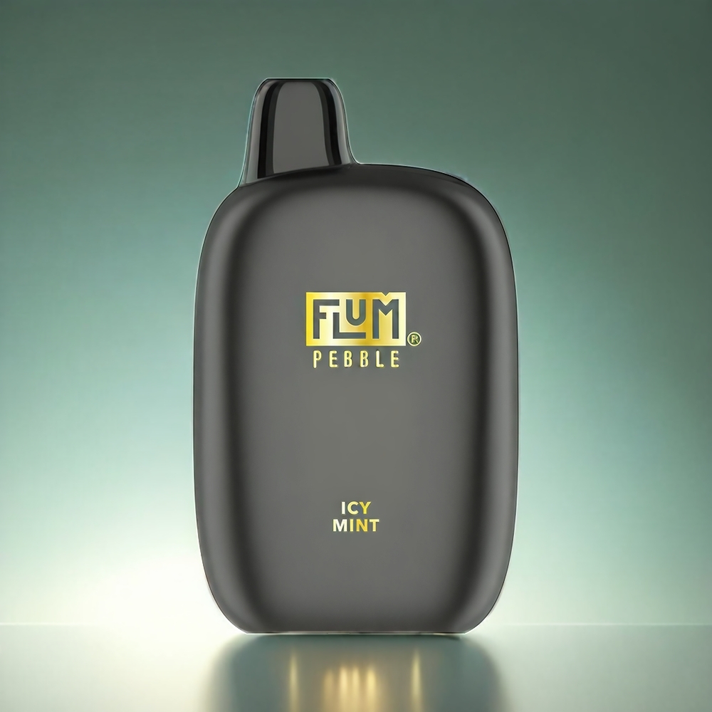Flum Pebble 6000パフ 10ml 5% 500mAh メッシュコイル Type-C アイスミント ジャパン まとめ買い