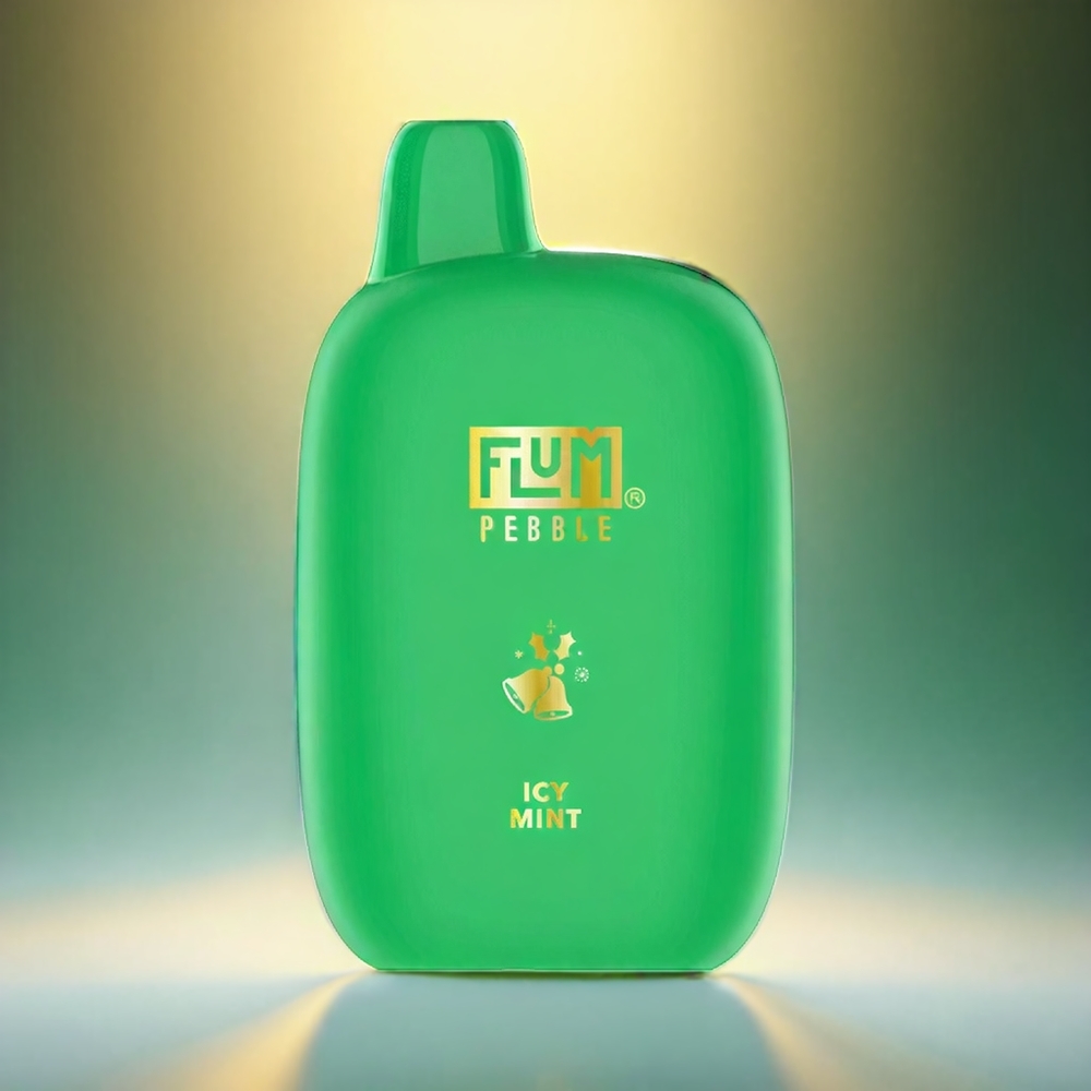 Flum Pebble 6000パフ 10ml 5% 500mAh メッシュコイル Type-C アイスミント ジャパン まとめ買い