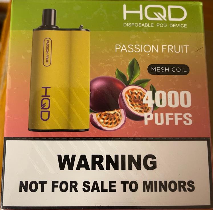 HQD Flavors - HQD BOX 4000パフ パッションフルーツ 4NXV295