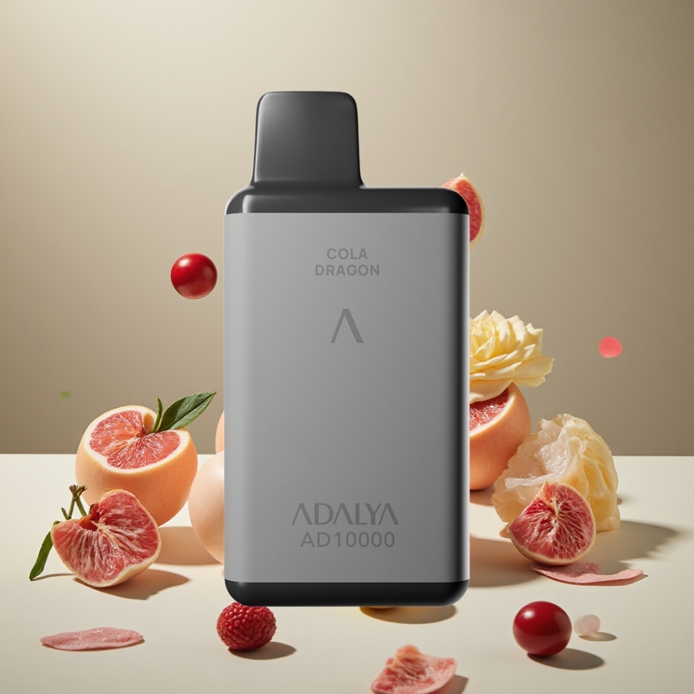 Adalya AD 10000 Puffs スペースグレー レディキラー ジャパン まとめ買い USB-C 650mAh