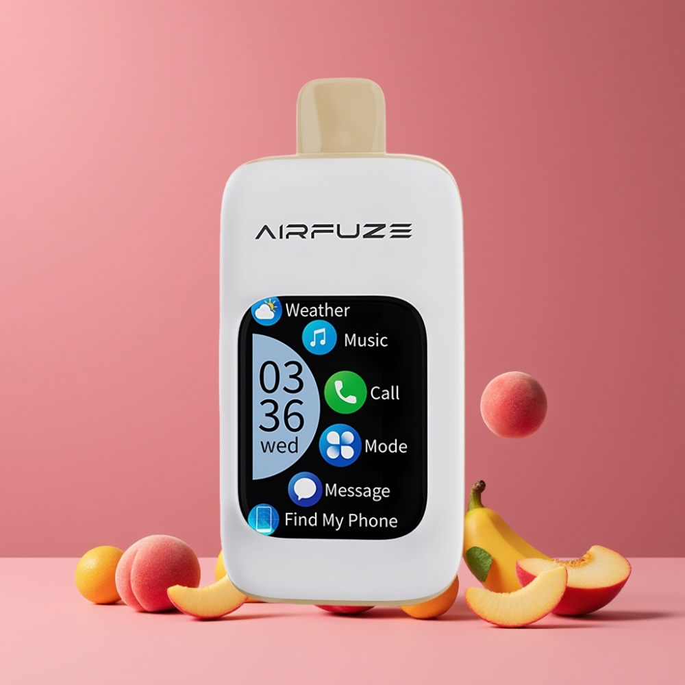 AirFuze Smart 30000プーフ ジューシーピーチ ジャパン まとめ買い 5% 900mAh タイプC