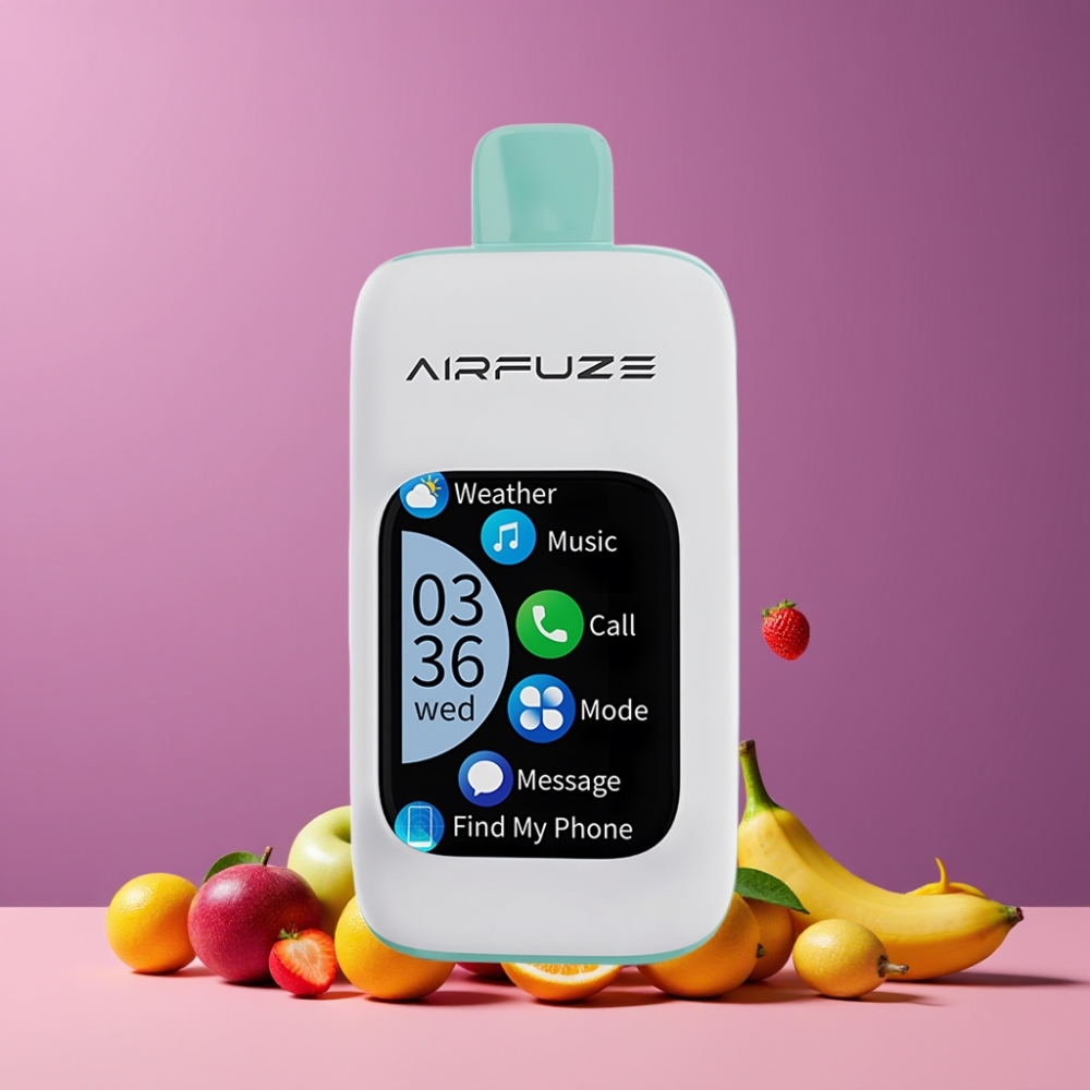 AirFuze Smart 30000パフ レインボーフルーツバースト ジャパン まとめ買い 5%ニコチン 900mAh