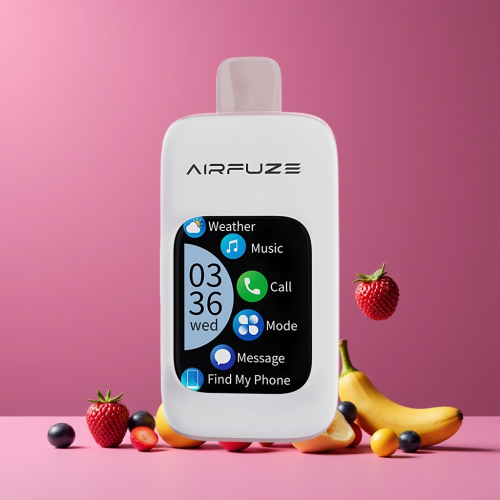 AirFuze Smart 30000パフ ベリーバースト ジャパン まとめ買い 5% 900mAh Type-C