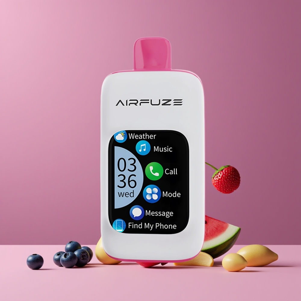 AirFuze Smart Pro 40000パフ ブルーベリーウォーターメロン ジャパン まとめ買い 900mAh 20ML 5% 10pcs