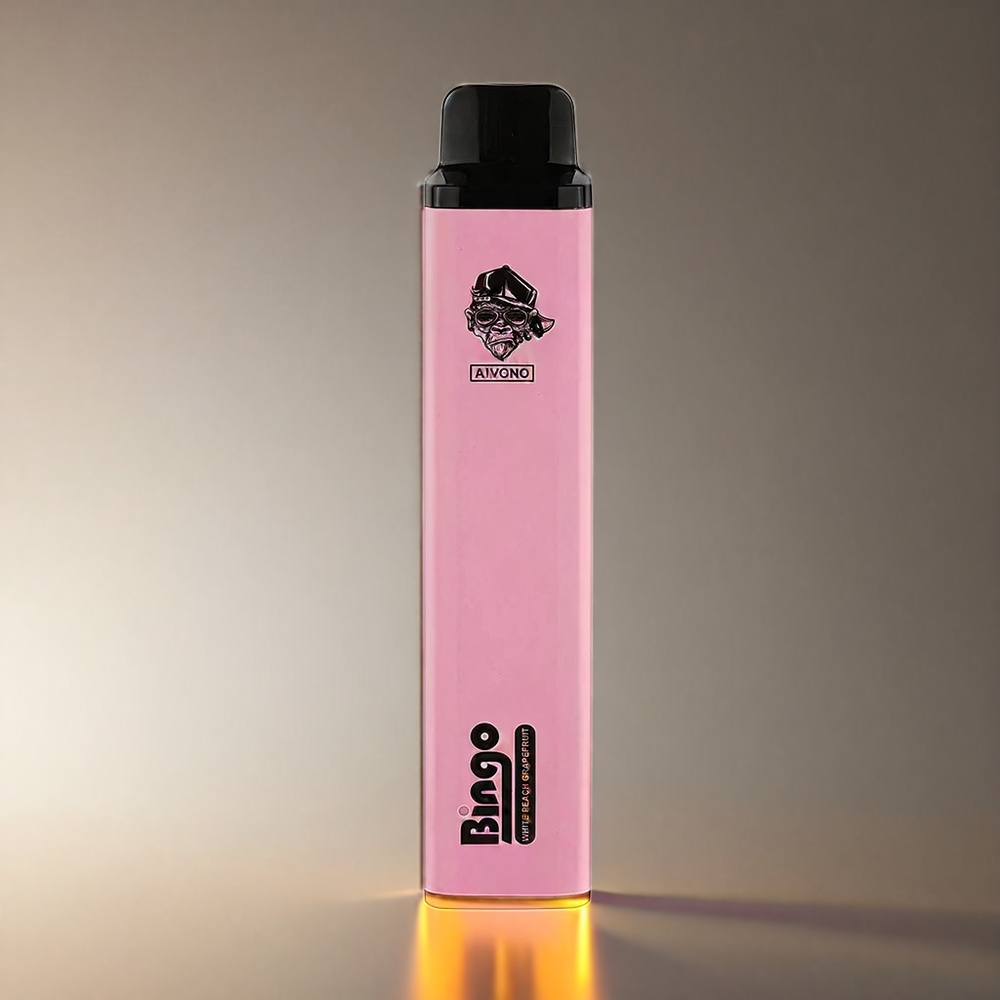 Aivono Aim Bingo 4000 Puffs 1000mAh 10mL ホワイトピーチグレープフルーツ ジャパン まとめ買い