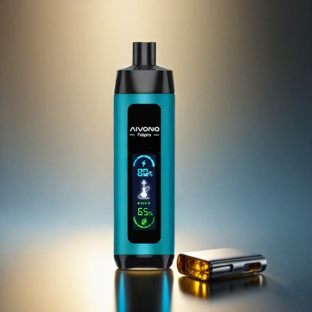 Aivono Aim Fatpro 22000 Puffs 5% 28ml 0.6オーム ブルーベリー ジャパン まとめ買い