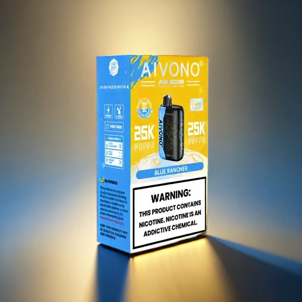 Aivono Aim Boom 25000 Puffs 28ml 650mAh 1.2ohm 90g ジャパン まとめ買い