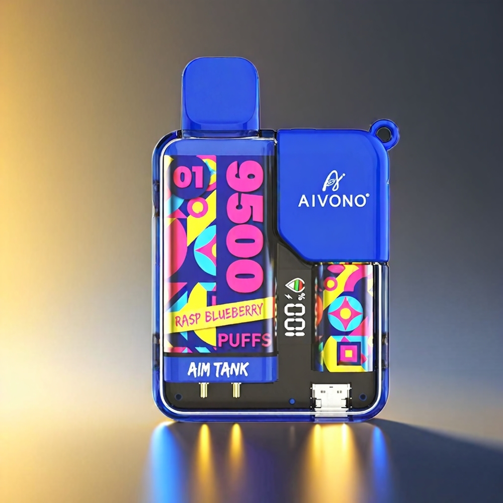 Aivono Aim Tank 9500 Puffs 18ml 650mAh LCD ジャパン まとめ買い