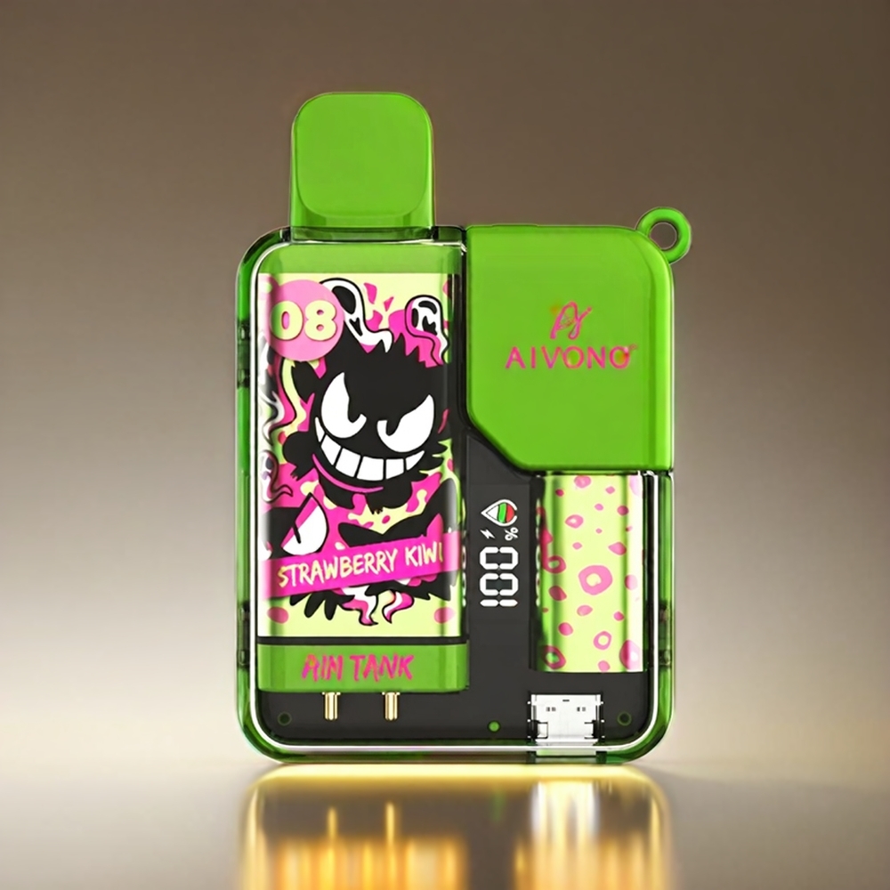 Aivono Aim Tank 9500 Puffs 18ml 650mAh LCD ジャパン まとめ買い