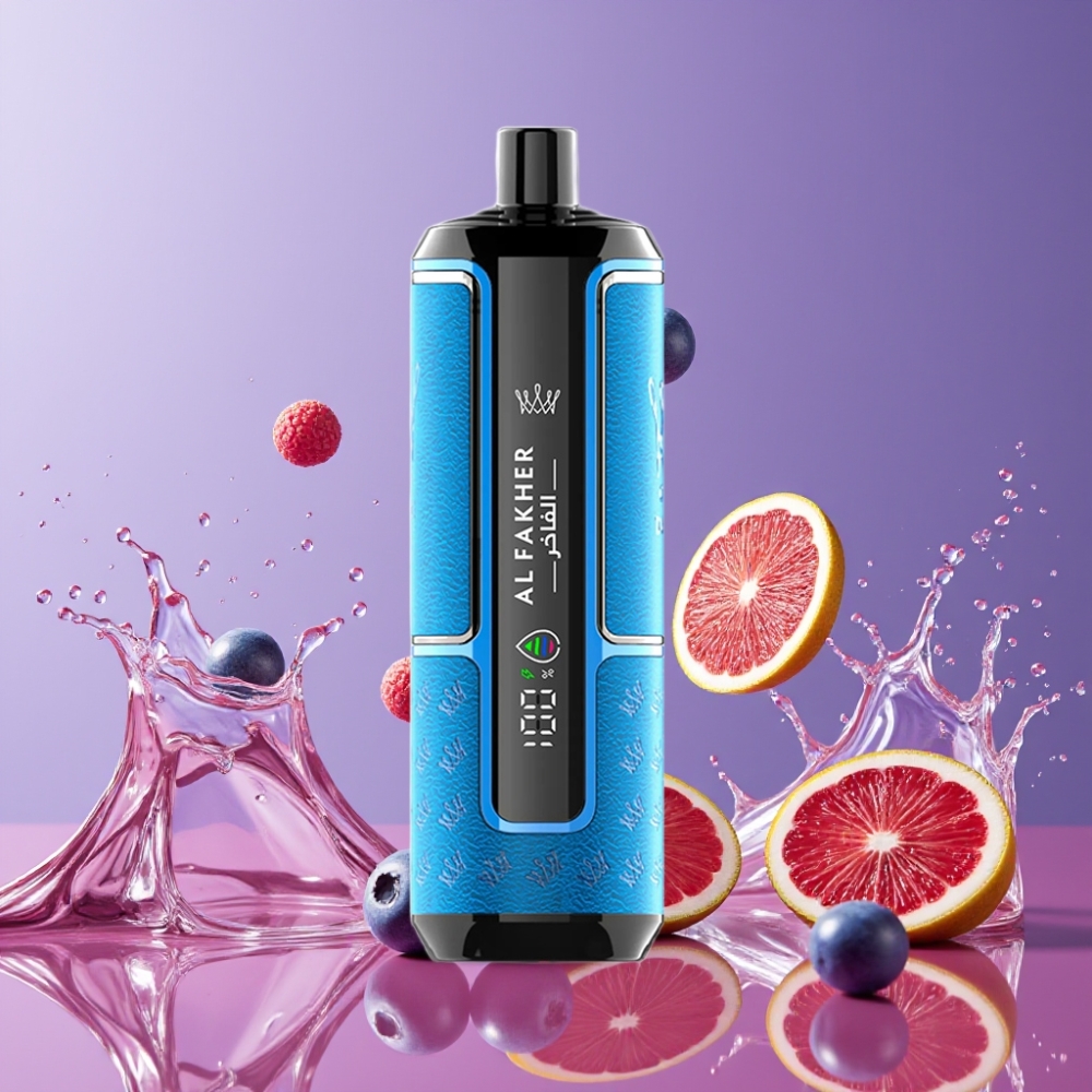 Al Fakher Crown Bar 15K Hypermax ブルーベリーガム ジャパン まとめ買い 22ml 600mAh タイプC