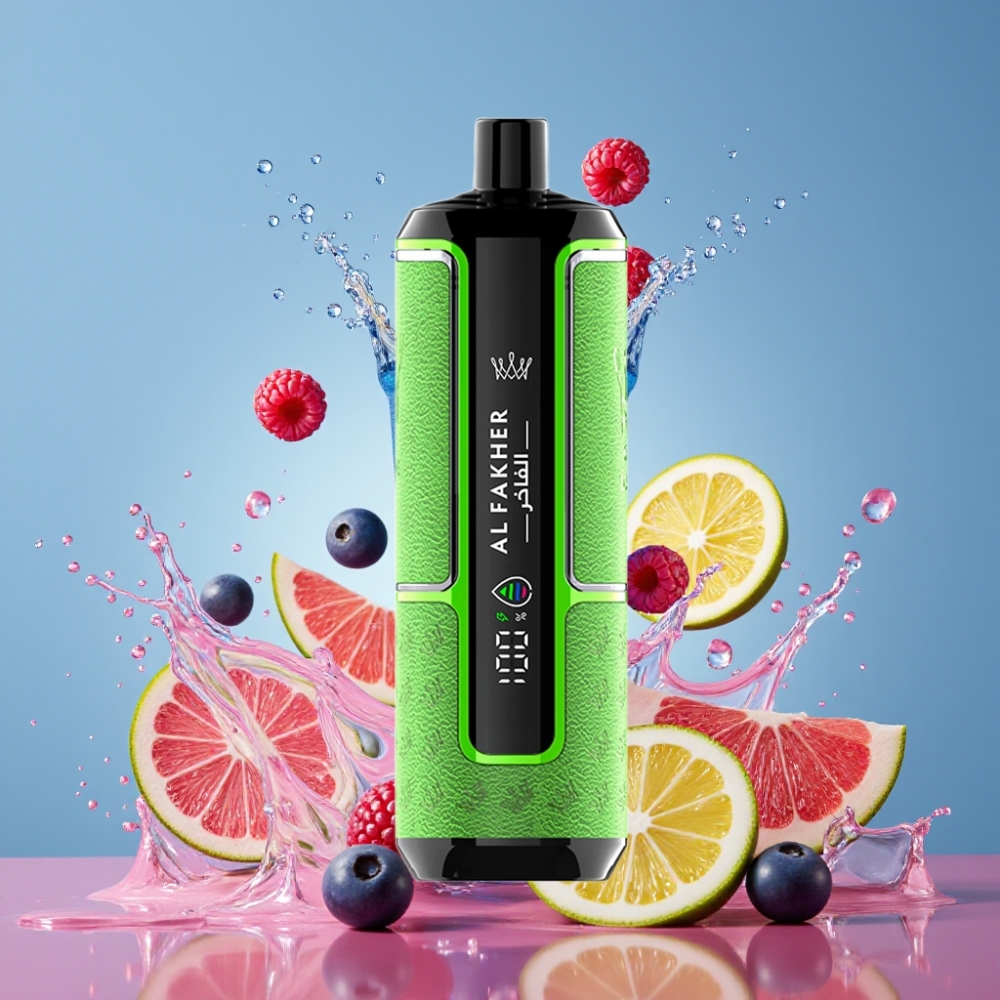 Al Fakher Crown Bar 15K Hypermax ブルーレモネード ジャパン まとめ買い 22ml 600mAh Type-C