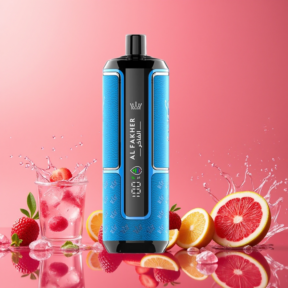 Al Fakher Crown Bar 15K Hypermax ベリーアイス ジャパン まとめ買い 22ml 600mAh USB-C DTL 20mg