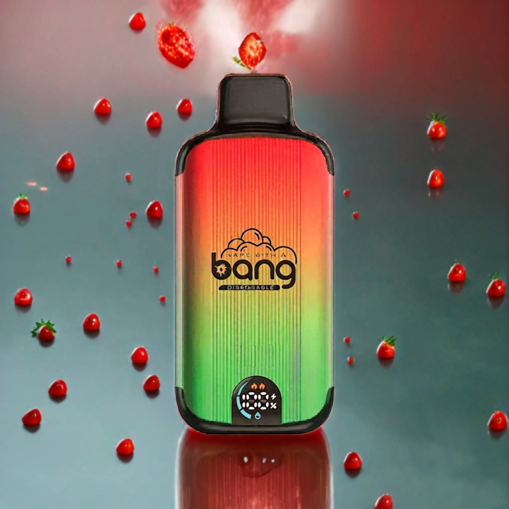 Bang 20000 パフ ディスポーザブル ベイプ ストロベリー スイカ ジャパン まとめ買い 13400バッテリー スマートスクリーン