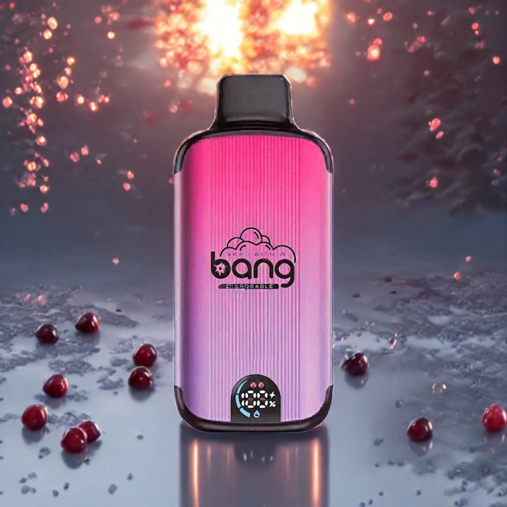 Bang 20000 パフ ディスポーサブル ベープ グレープアイス 13400バッテリー スマートスクリーン ジャパン まとめ買い